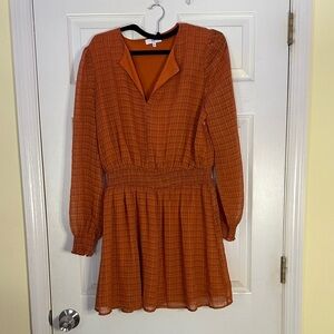 Women's Orange Dress